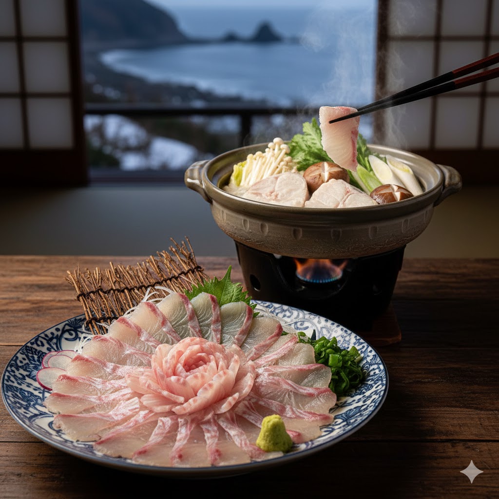 クエしゃぶ 活き造り