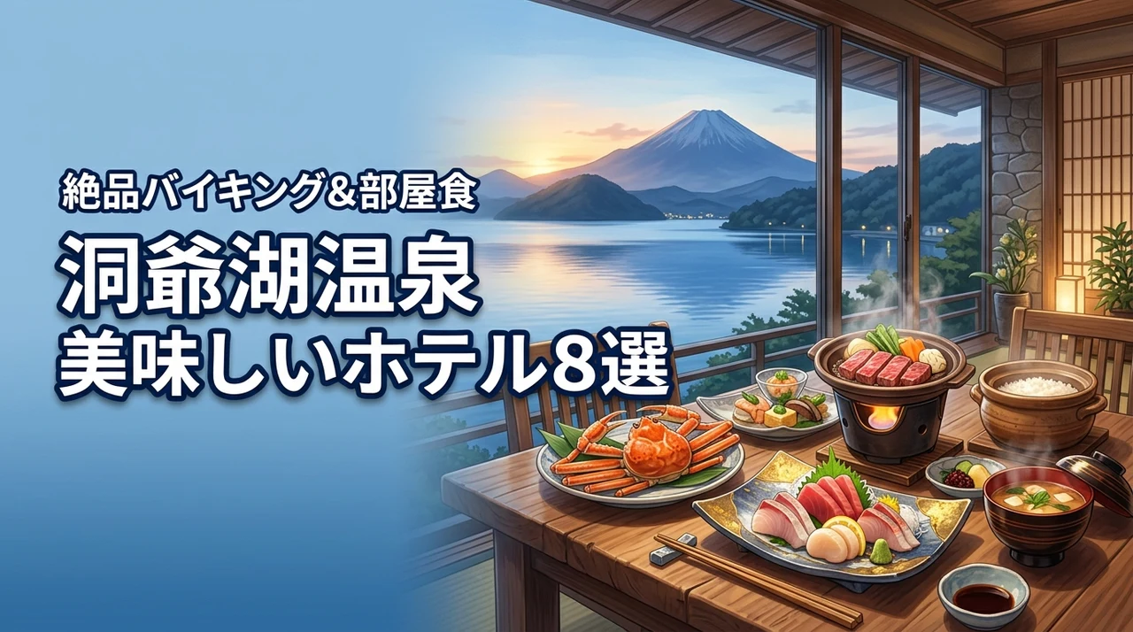 洞爺湖温泉でご飯が美味しいホテルおすすめ8選！絶品バイキングや部屋食を厳選