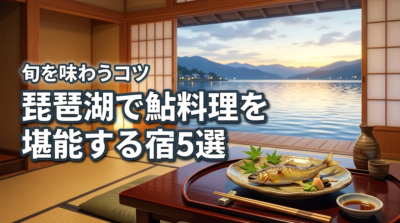 琵琶湖で鮎料理が人気の宿5選！湖北の小あゆや落ち鮎を旬の時期に堪能するコツ