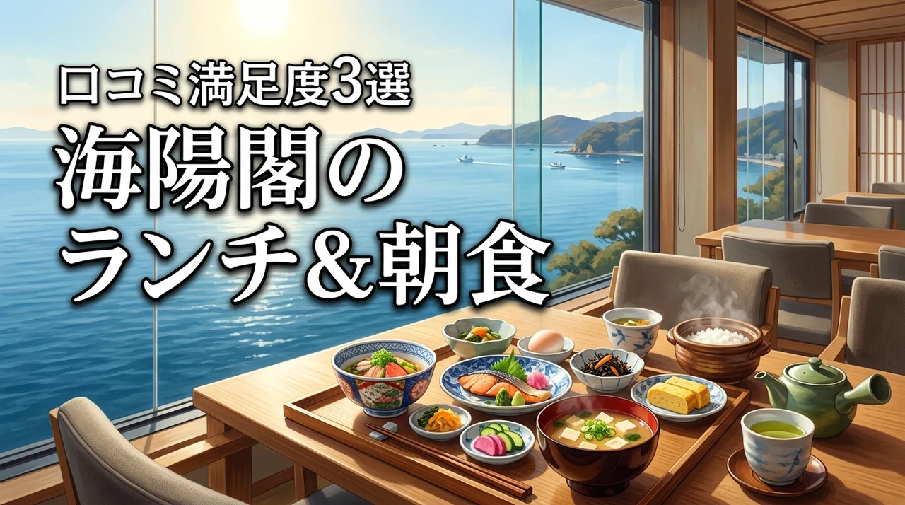 ホテル三河 海陽閣のランチ・朝食は？口コミから分かる実態と満足度3選